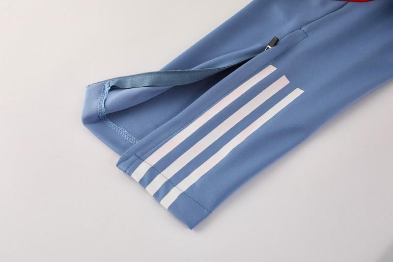 25/26 Cruzeiro Bluish Gray Navy Half Zipper Jacket+Long Pants