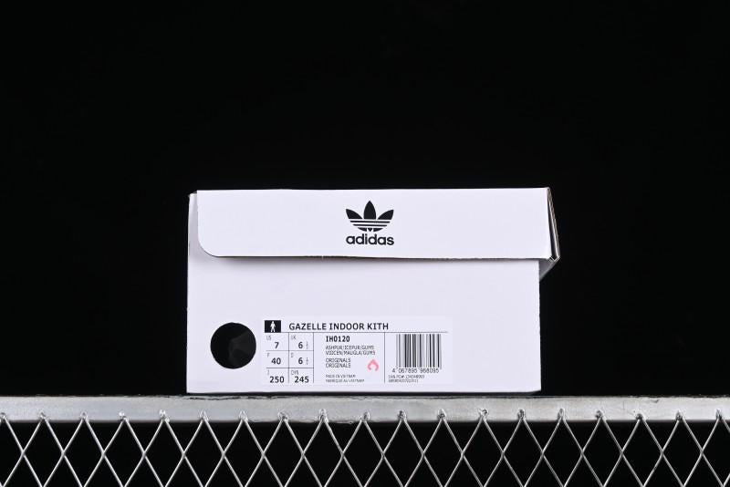 Adidas Originals Gazelle Indoor Kith Retro Casual Slip-Resistant Wear-Resistant Low-Top Sneakers - IH0120