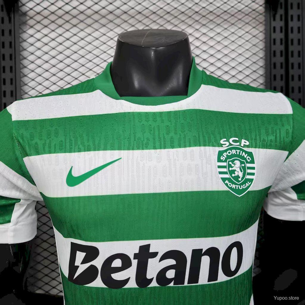 2025/26 Player Version Sporting CP Home Jersey