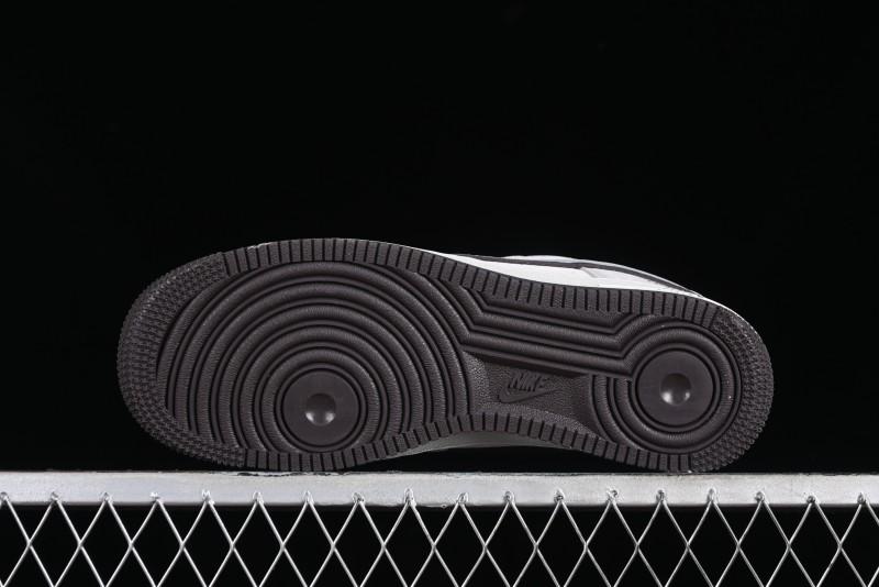 Nike Air Force 1'07 Low The North Face CDG Collaboration - Beige Grey Pigskin Low-Top Casual Sneakers - HD1968-015