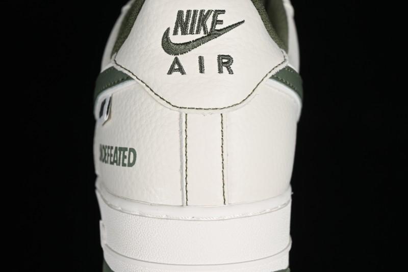 Nike Undefeated x Air Force 1'07 Low Military Green Hemp Rope Casual Sneakers - UT2023-202