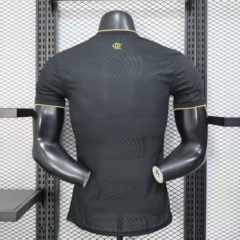 25/26 Player Version  Flamengo Away Black Jersey