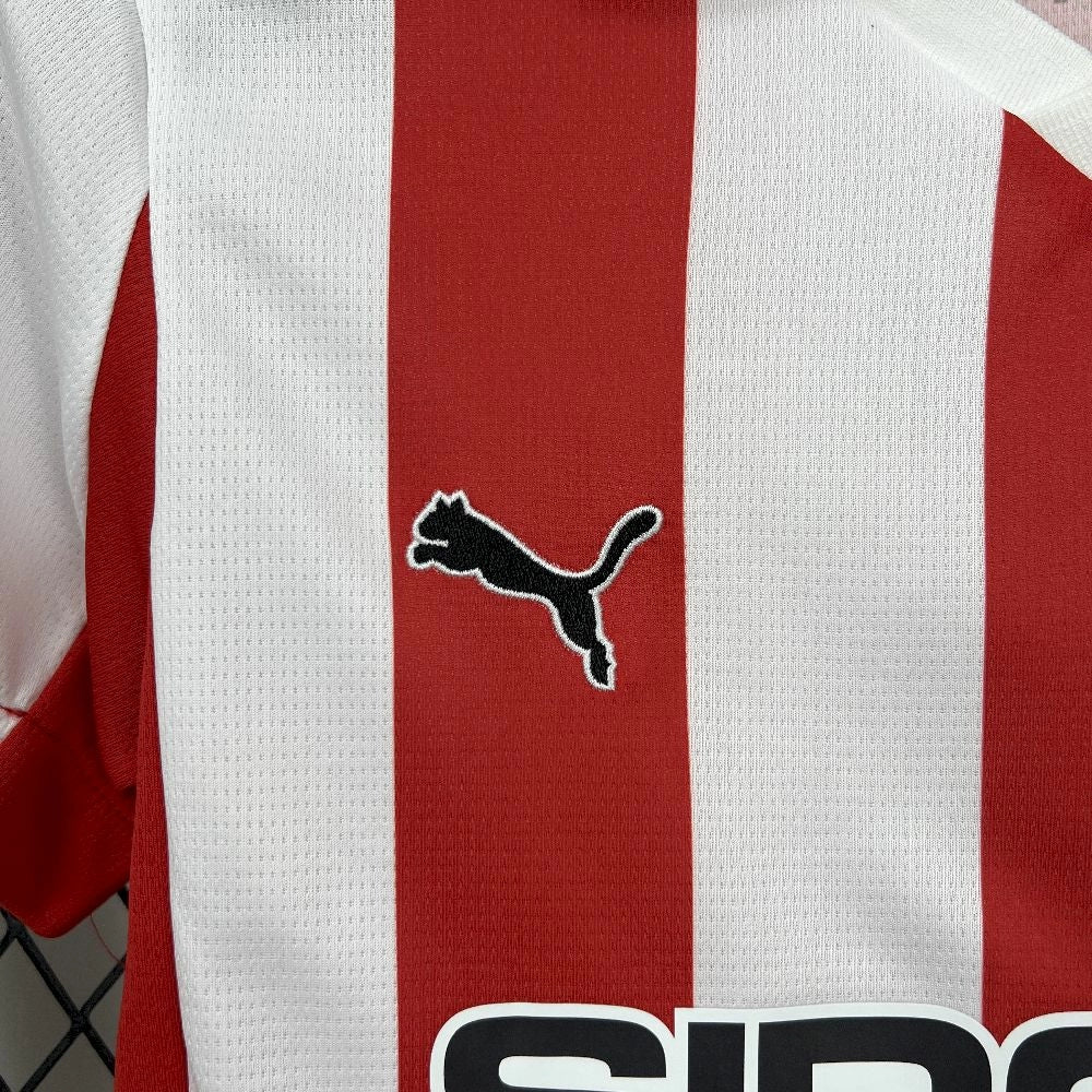 2025/26 Kids Sporting De Gijon Home Kit