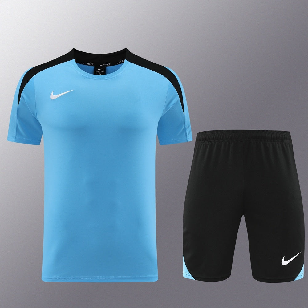 ND05 sky blue shorts suit S-2XL