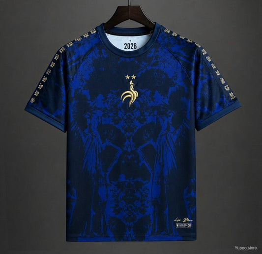 2026 France 'Les Bleus' Heritage Football Navy Jersey