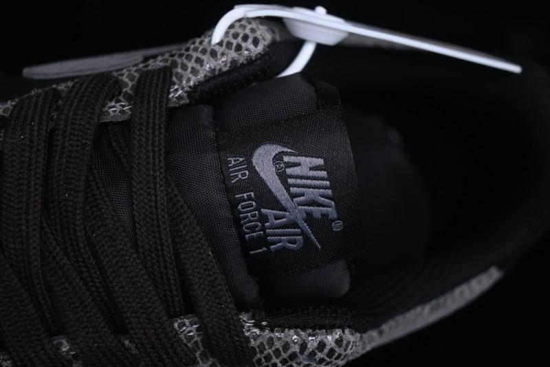 Nike Air Force 1 '07 Low Snake Year Themed Low-Top Casual Sneakers - HF2898-001