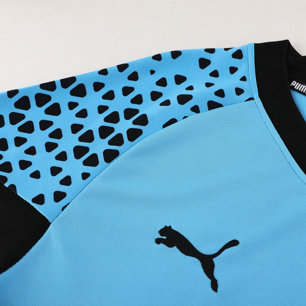 PD02 sky blue shorts suit S-2XL