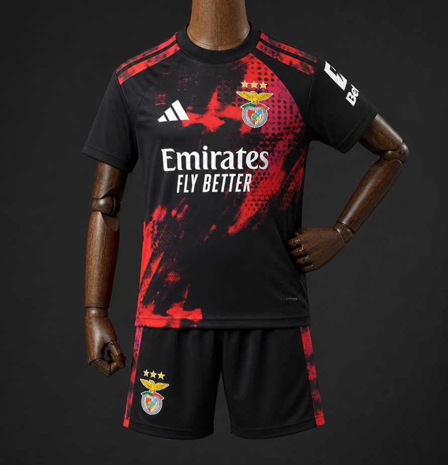 26/27 Kids Benfica Third Jersey