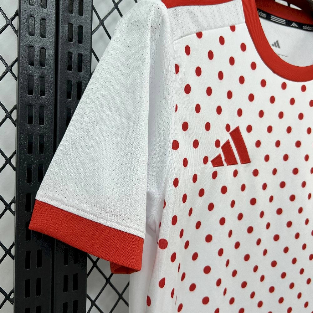 2025/26 Mens Sevilla FC White Prematch T-shirt Jersey