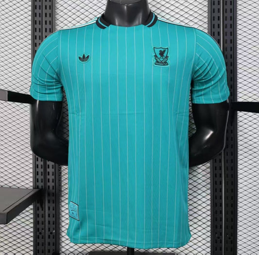 Player Version 25/26 Liverpool Adidas Original Blue Jersey
