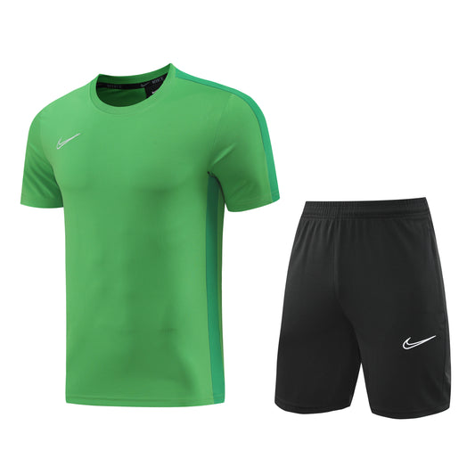 ND02 green shorts suit S-2XL
