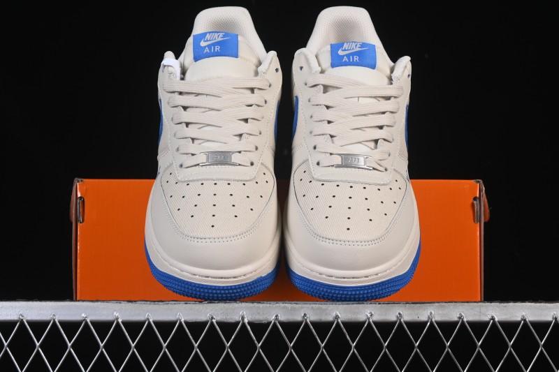 Nike Air Force 1 '07 Low LV Collaboration Mesh Panel Light Blue Low-Top Casual Sneakers - QW5836-025
