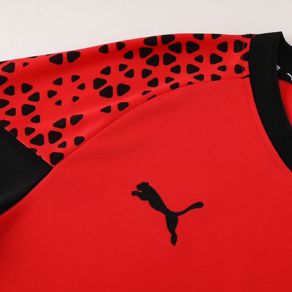 PD02 red shorts suit S-2XL