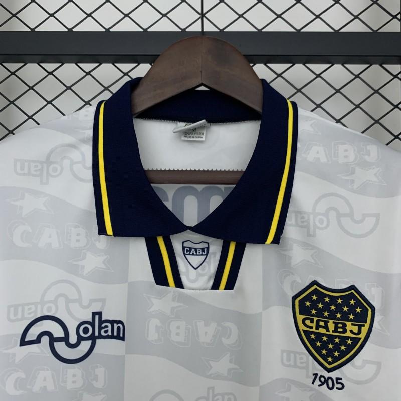 95/96 Retro Boca Juniors Away Jersey