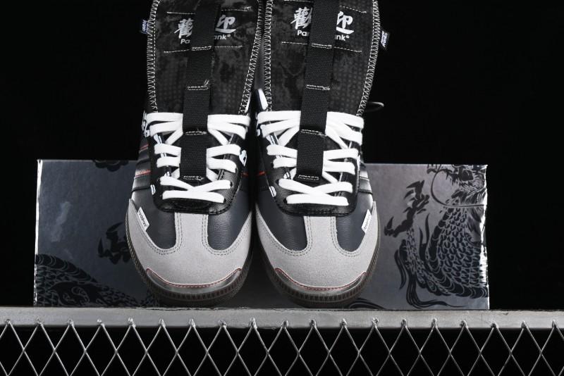 Adidas Originals Samba OG Low Top Casual Sneakers with Panda Mischief Design - IG1024