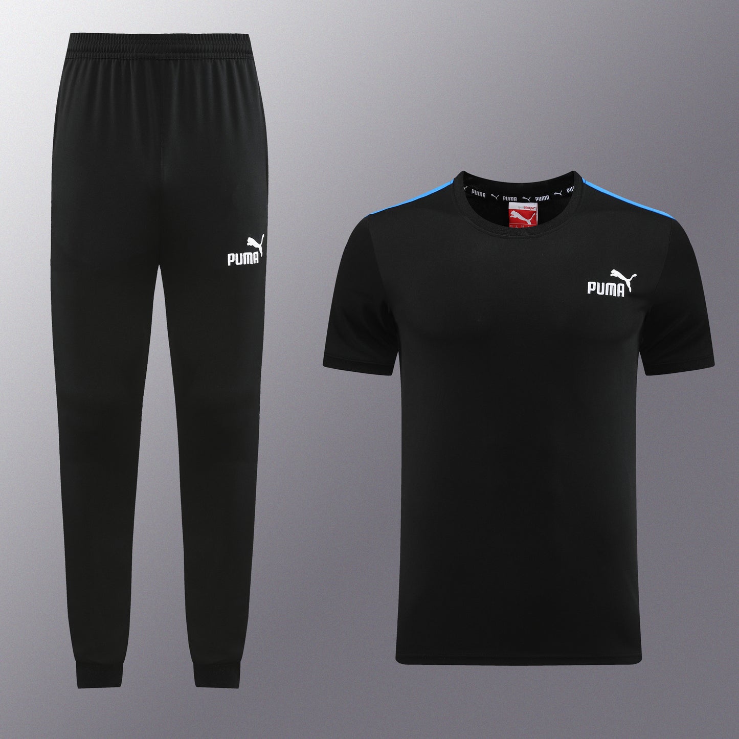PD01 black trousers suit S-2XL