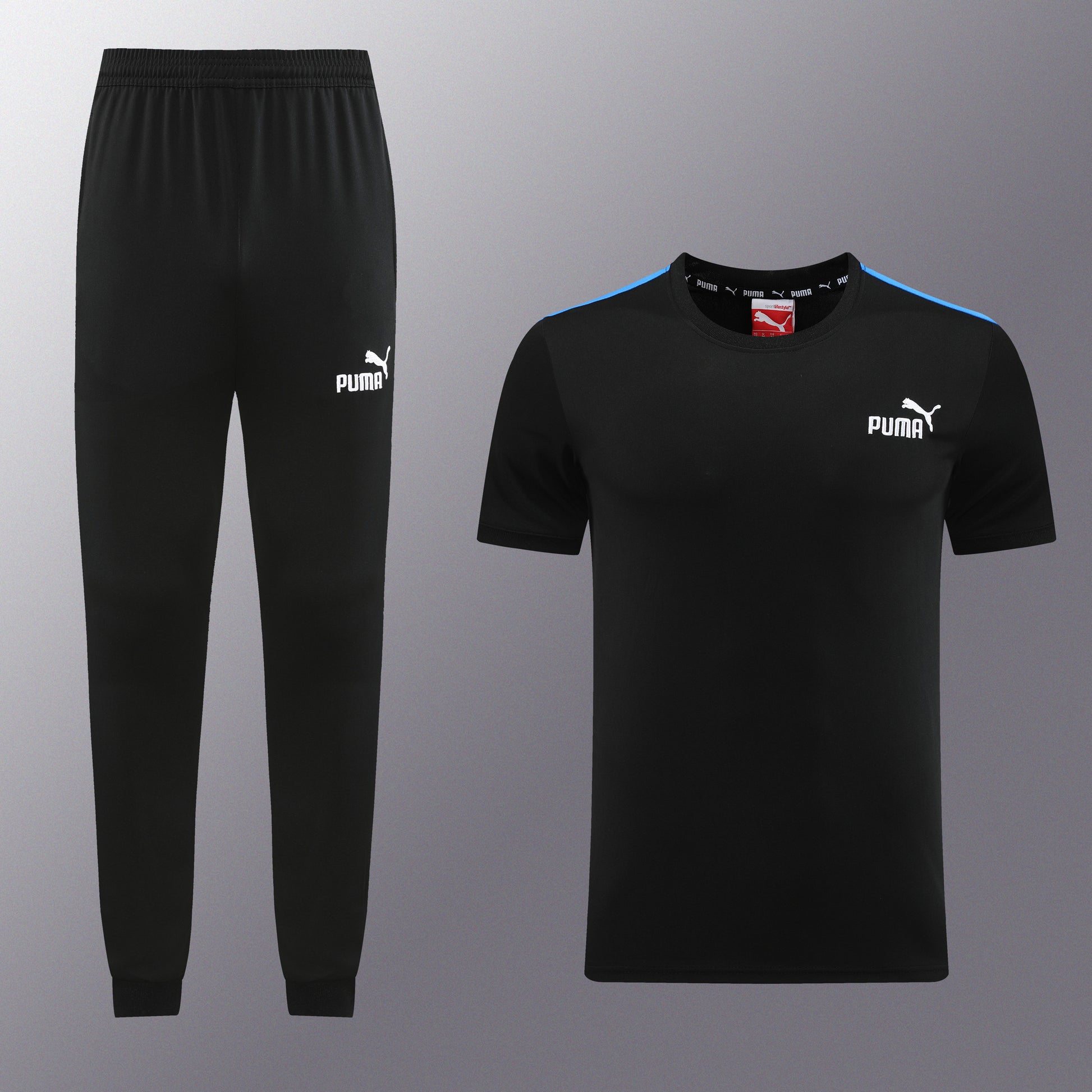PD01 black trousers suit S-2XL