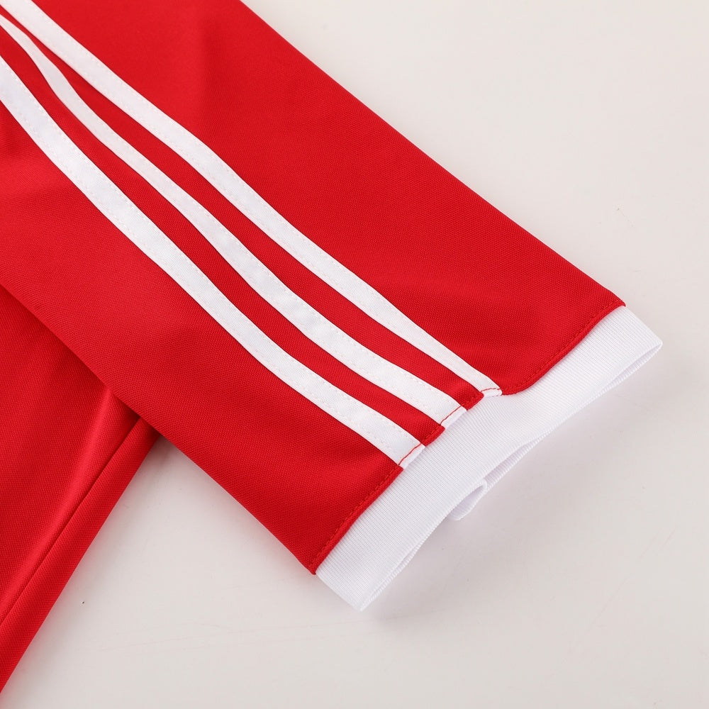 AD07 red shorts suit S-2XL