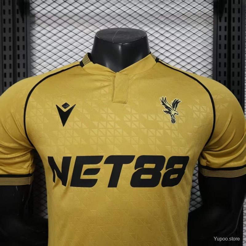 Player Version 25/26 Crystal Palace Away Yellow Jersey