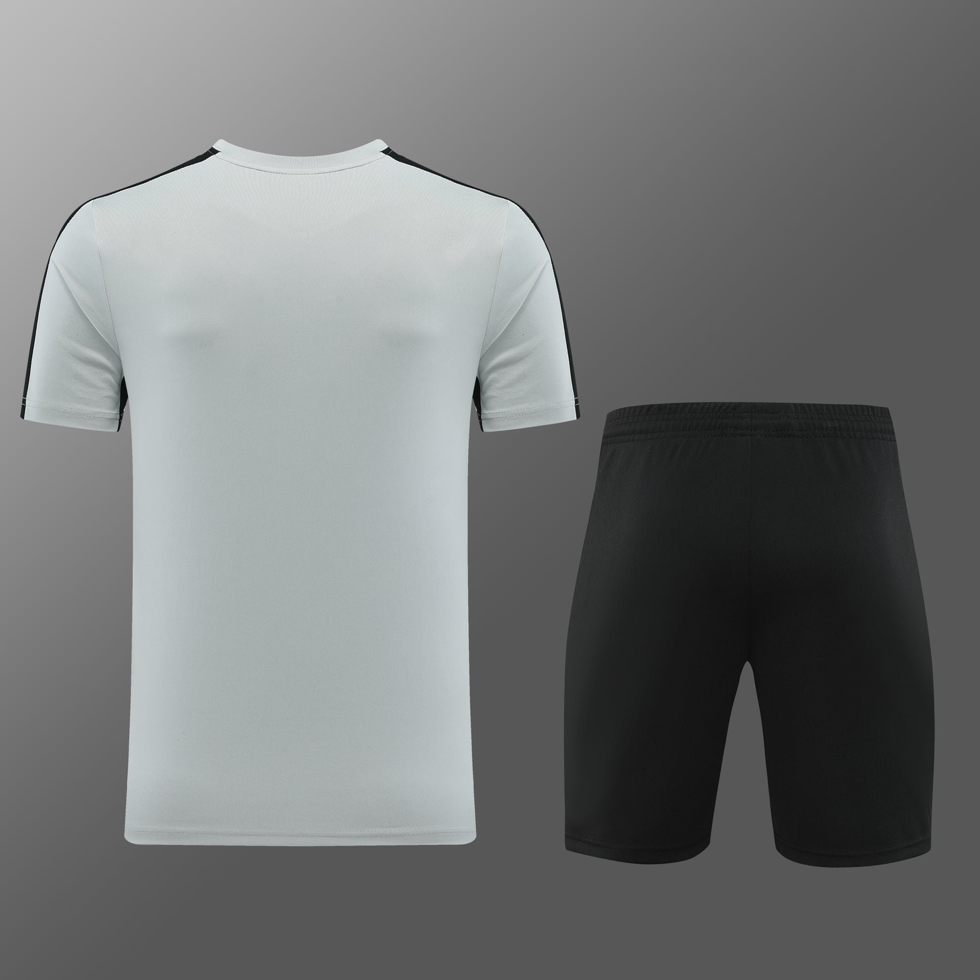 ND02 gray shorts suit S-2XL
