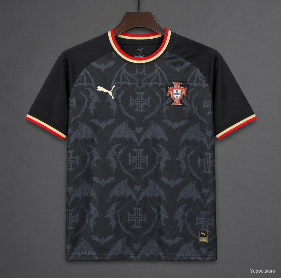 2026 Portugal Special Edition "Pantera Negra" Black  Jersey