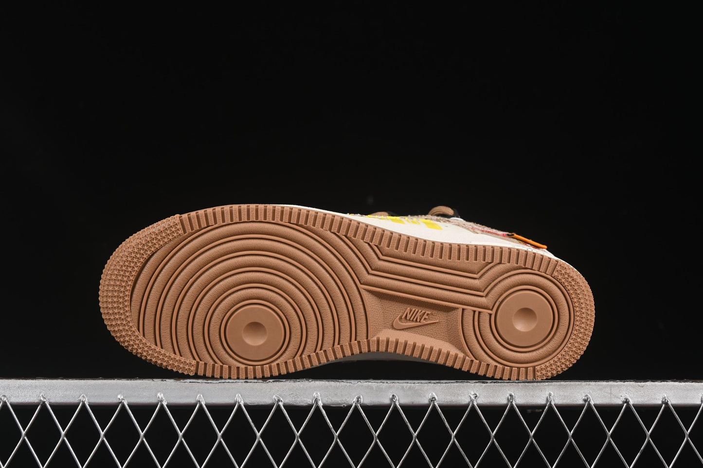 Nike Air Force 1'07 Low Casual Sneakers with McDonald's Collaboration Design - BD0077-111