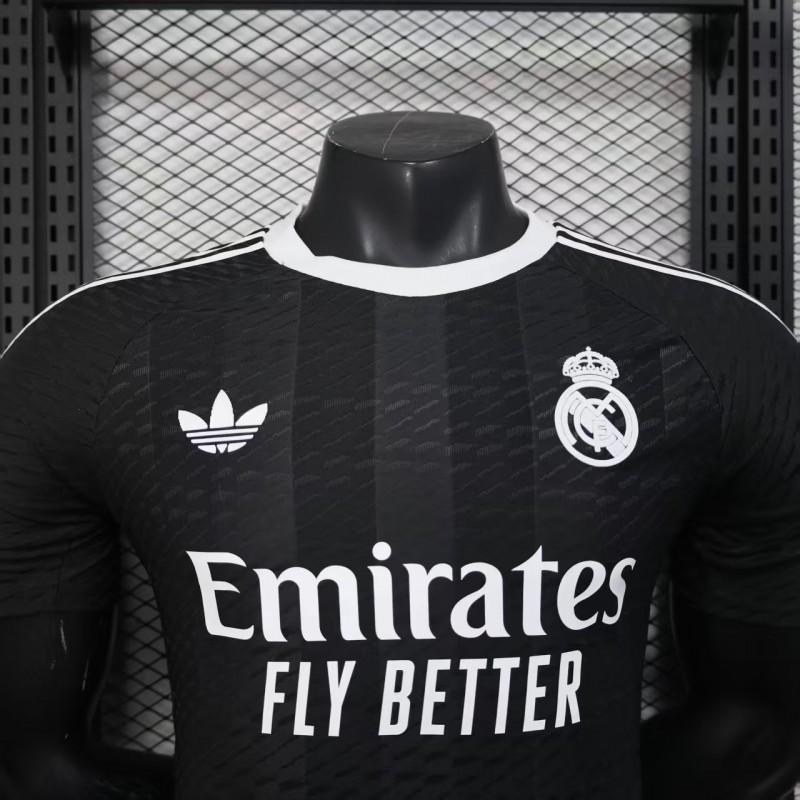 Player Version 25/26 Real Madrid Black Goalkeeper Jersey