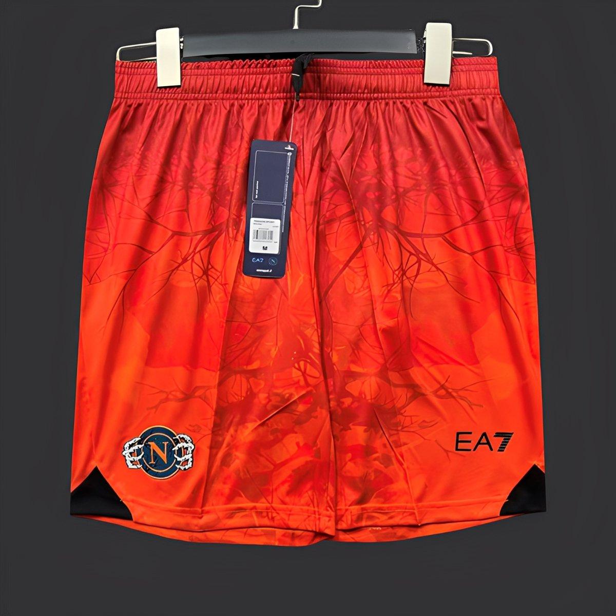 2025/26 Mens Napoli Halloween Orange Shorts