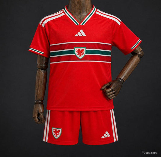 2026 Kids Wales Home Jersey
