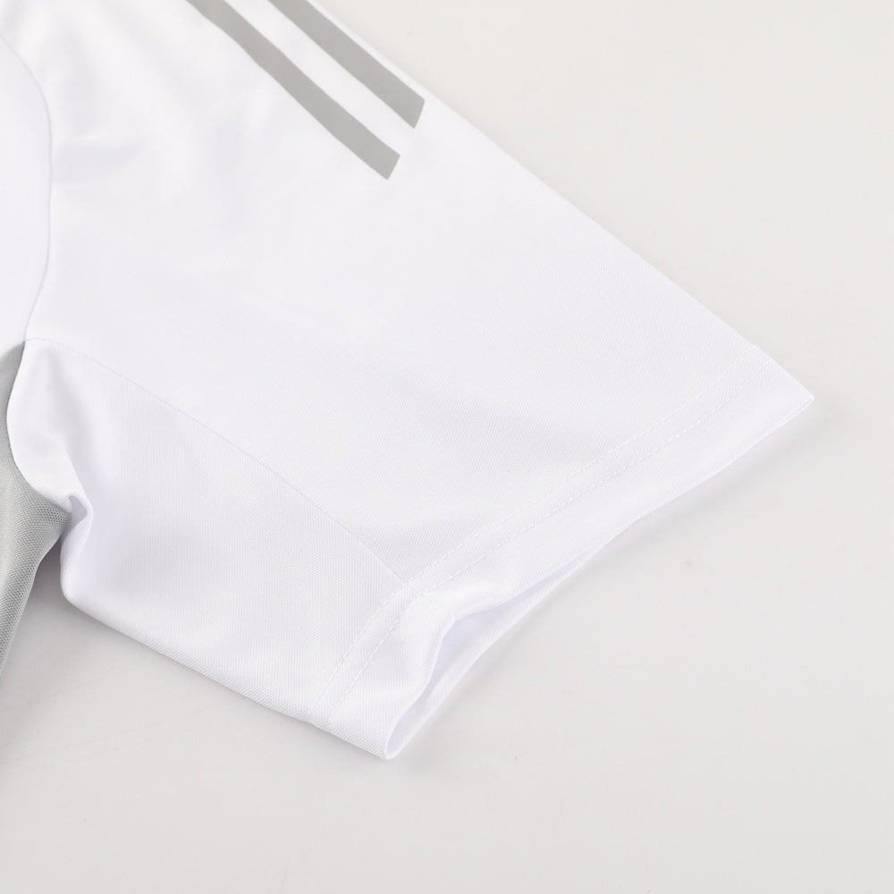 AD08 white shorts suit S-2XL