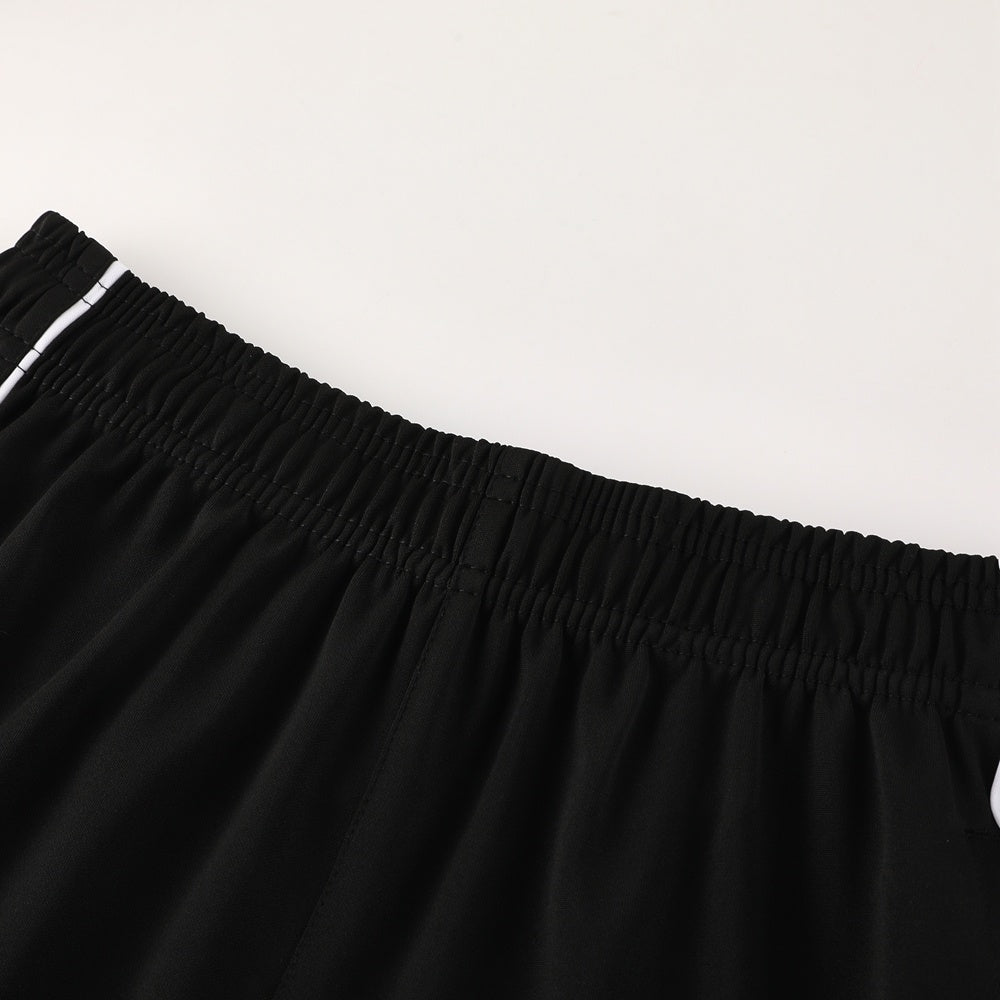 AD09 black shorts suit S-2XL