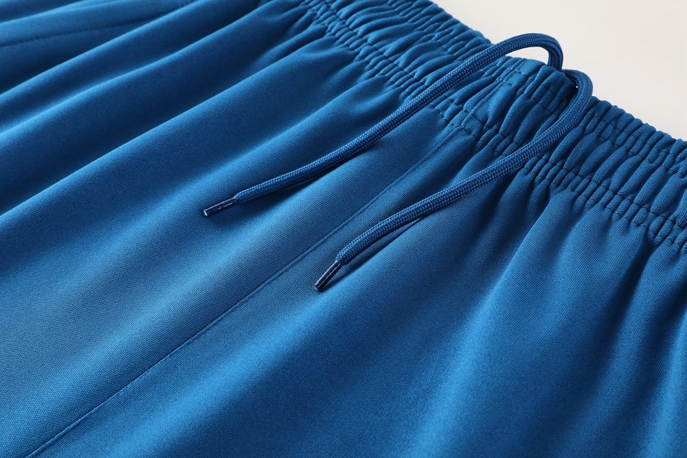AD09 blue shorts suit S-2XL