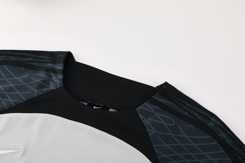 ND07 gray shorts suit S-2XL