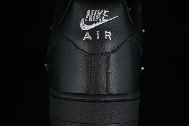 Nike Air Force 1 '07 Low Silver Swoosh Casual Sneakers - HQ1180-001