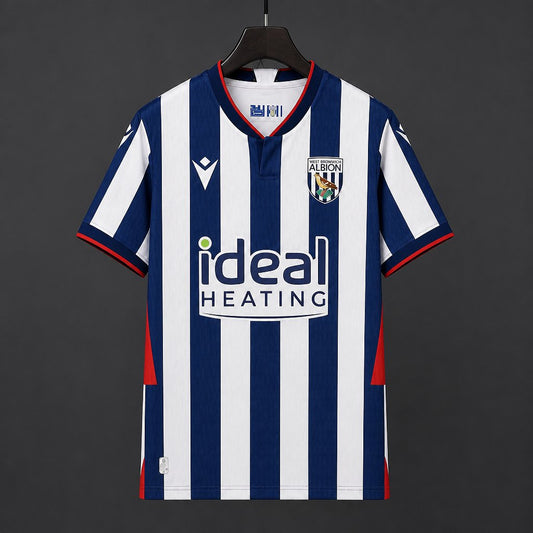 26/27 West Bromwich AlBion Home Blue Stripes Jersey