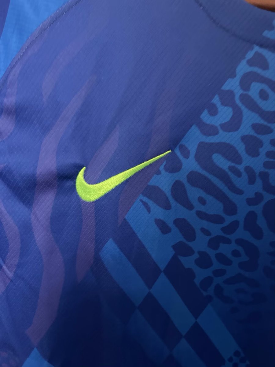 2025 Brazil Away Blue Jersey