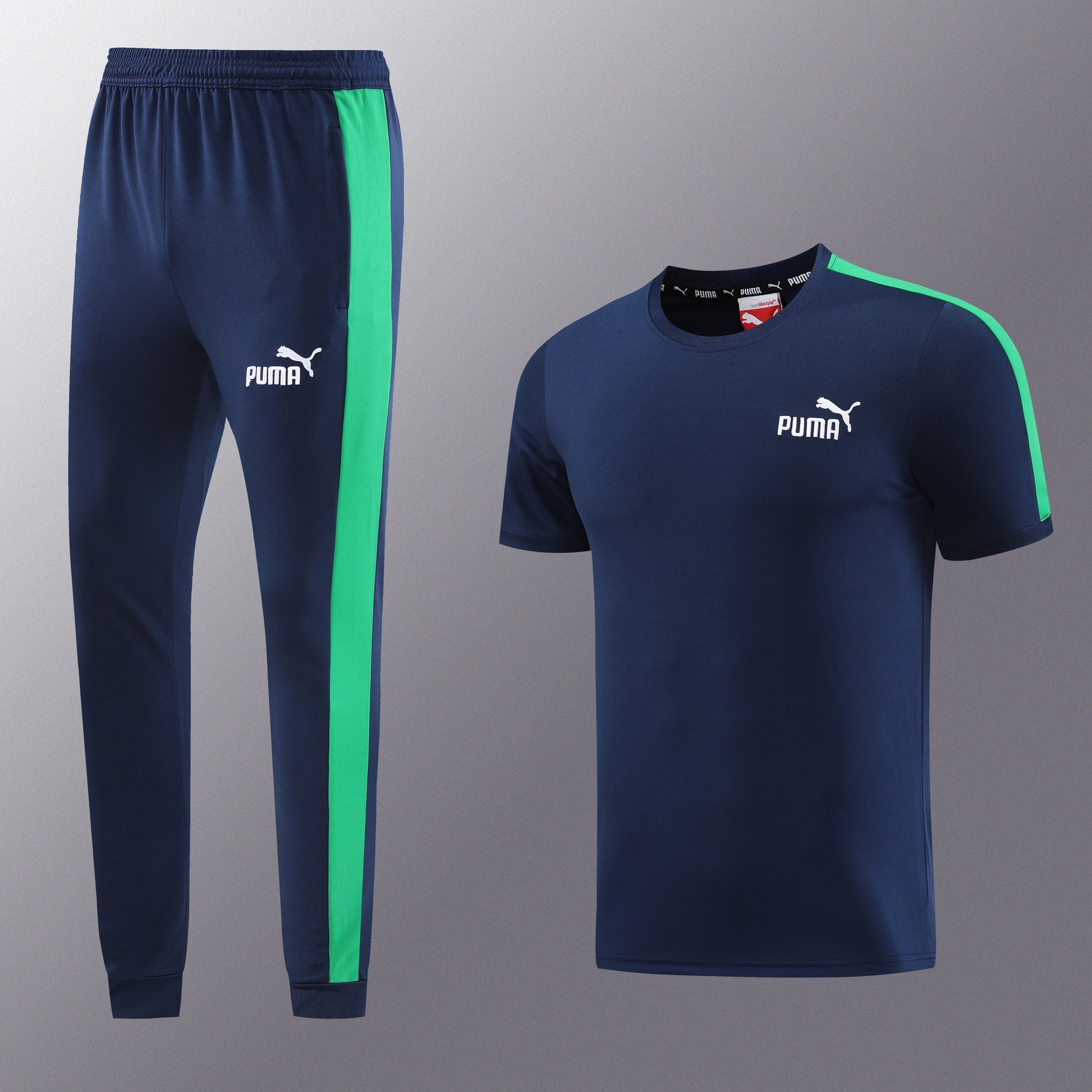 PD01 sapphire blue trousers suit S-2XL