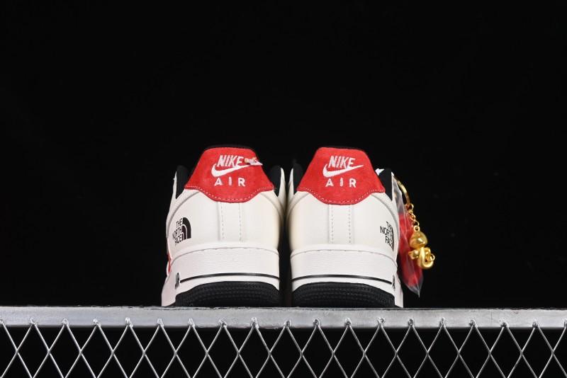 Nike Air Force 1 '07 Low The North Face Collaboration Year of the Snake Limited Edition Golden Snake Design Low-Top Casual Sneakers - DM6688-028