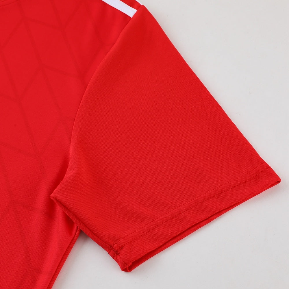 AD05 red shorts suit S-2XL
