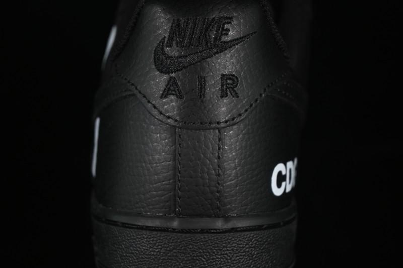Nike Comme Des Garcons Air Force 1 Low Casual Sneakers with Full-Length Air Cushion - IB9949-001