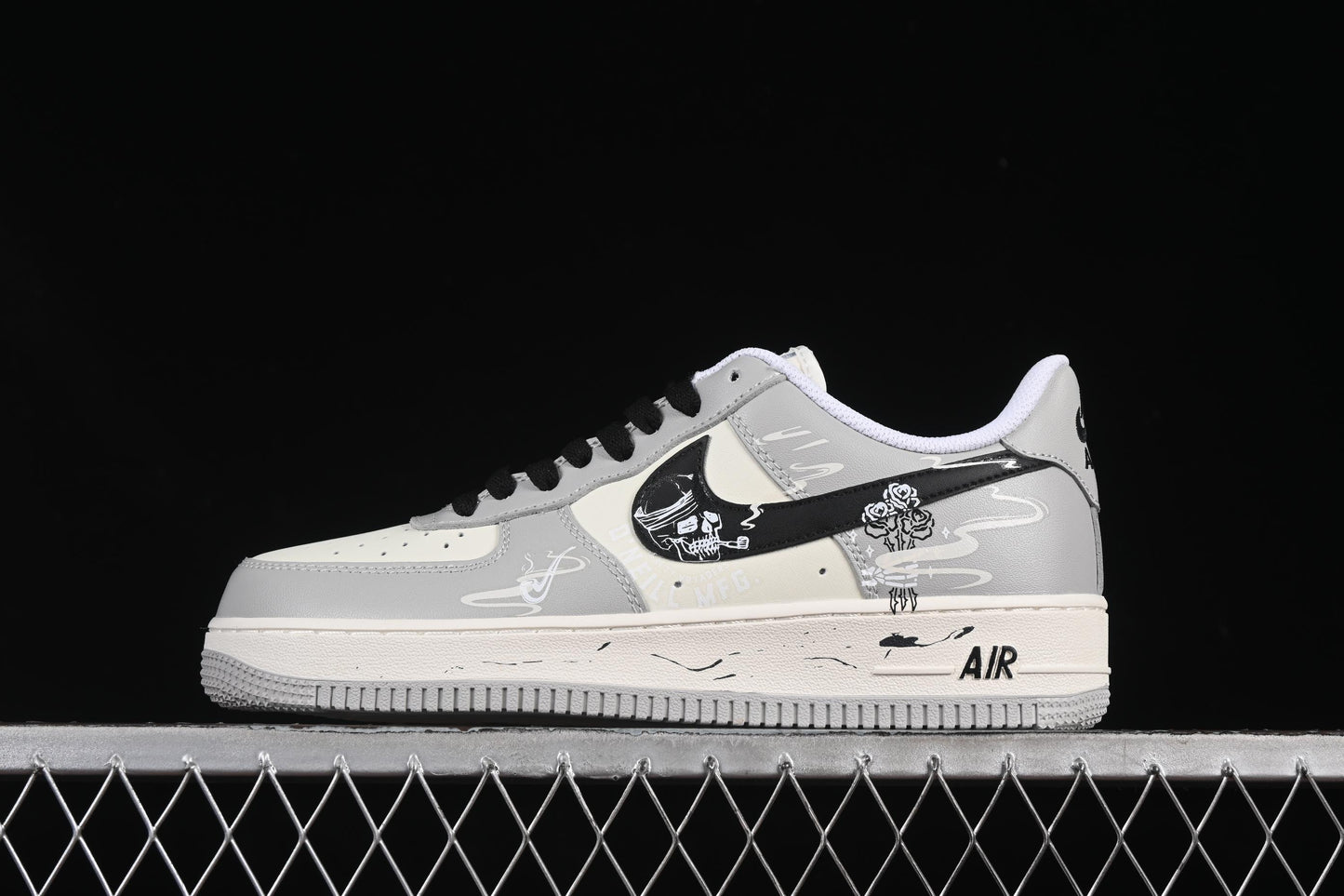 Nike Air Force 1 '07 Low "Quit Smoking" Custom Sneakers - DO7471-991