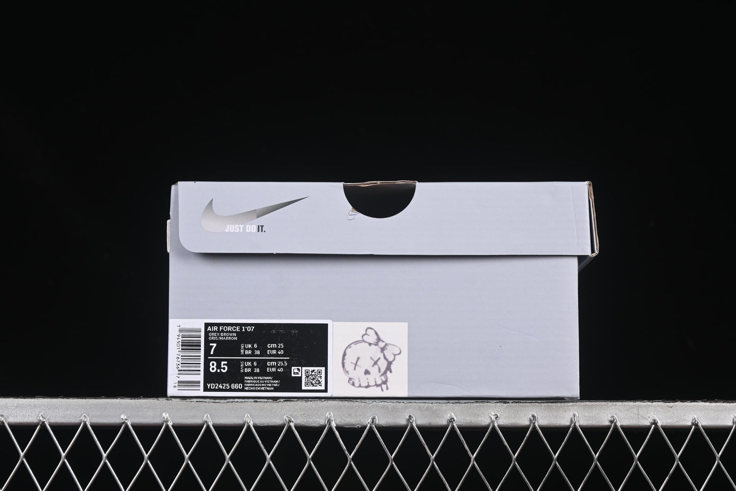 Nike Air Force 1'07 Low Dark Skull Casual Sneakers - YD2425-660