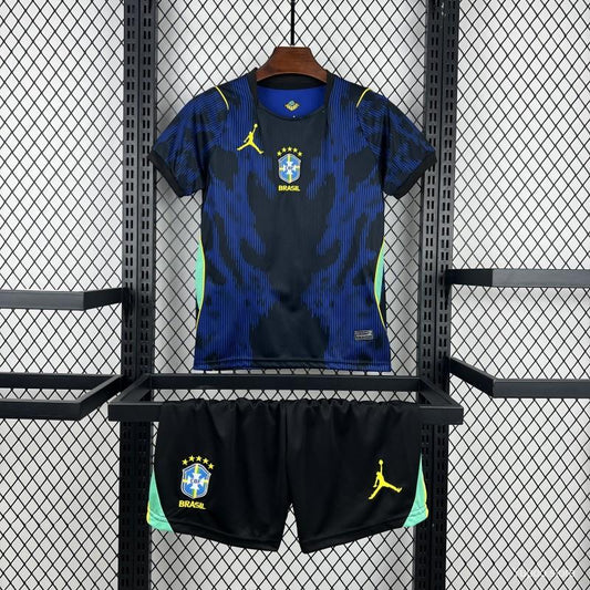 2026 Kids Brazil World Cup Away Kit