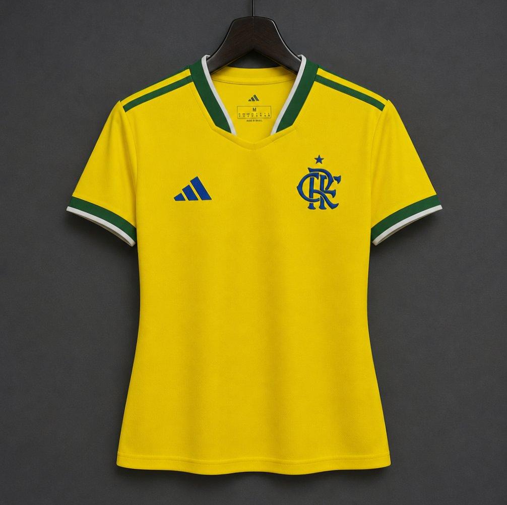 26/27 Women Flamengo Yellow Special Edition Jersey