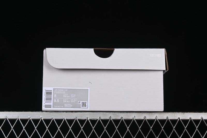 Nike Air Force 1'07 Low Casual Sneakers with Full-Length Air Cushion - FJ4146-110