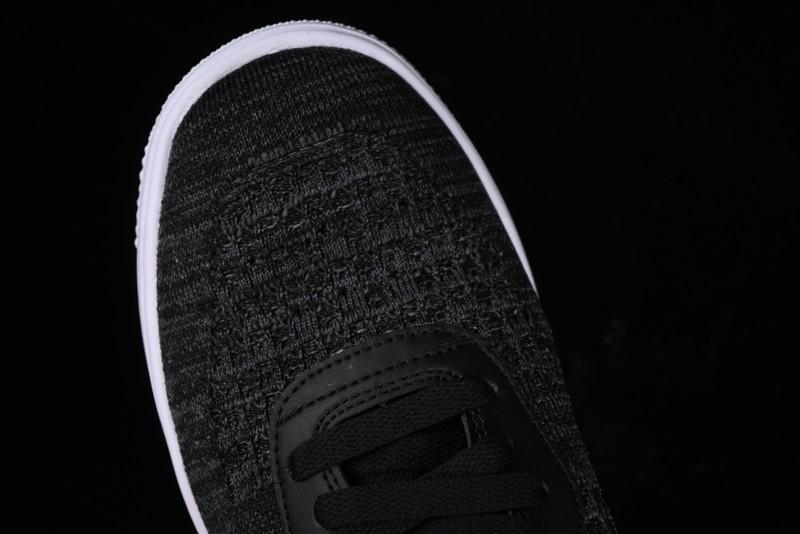 Nike Air Force 1 '07 Low 2.0 Black Flyknit Casual Sneakers - CI0051-300
