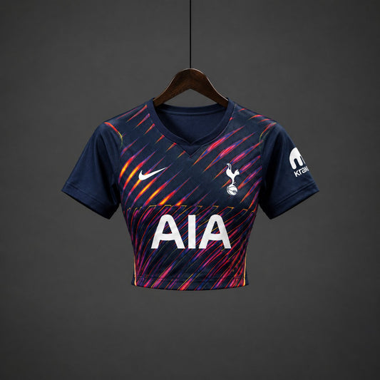 26/27 Tottenham Hotspur Away Navy Blue Women Crop Jersey