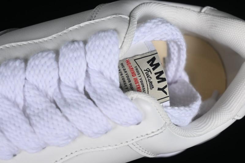 Wayne Original Sole Leather Low Sneaker with Deconstructed Ice Cream Sole - MMY