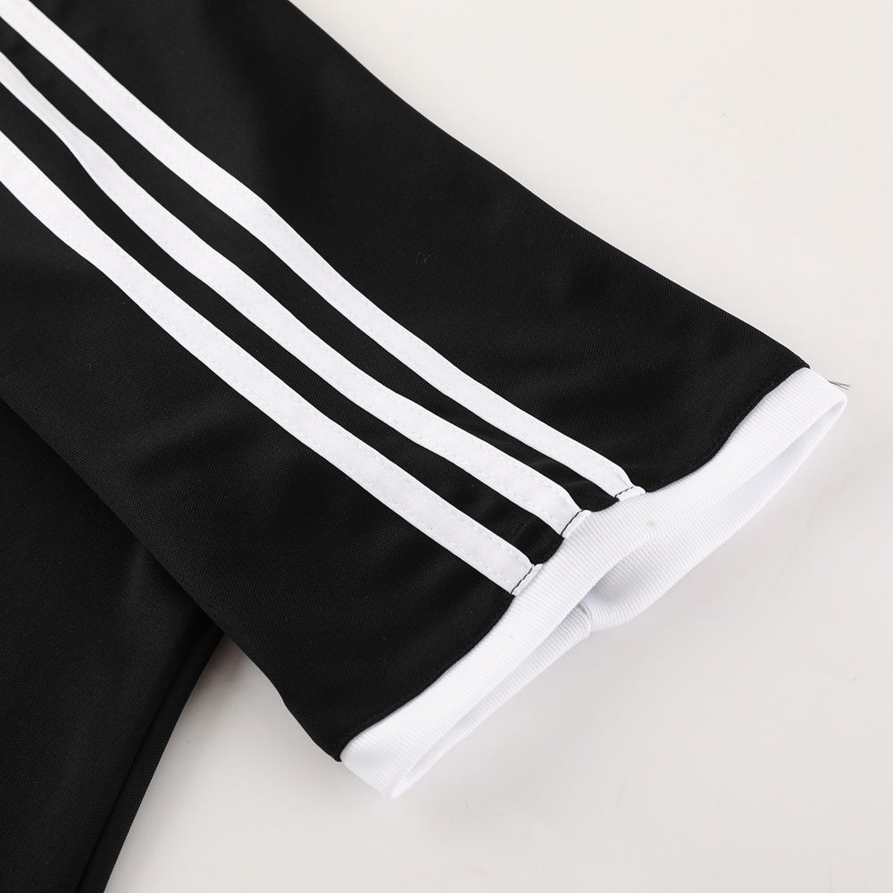 AD07 black shorts suit S-2XL