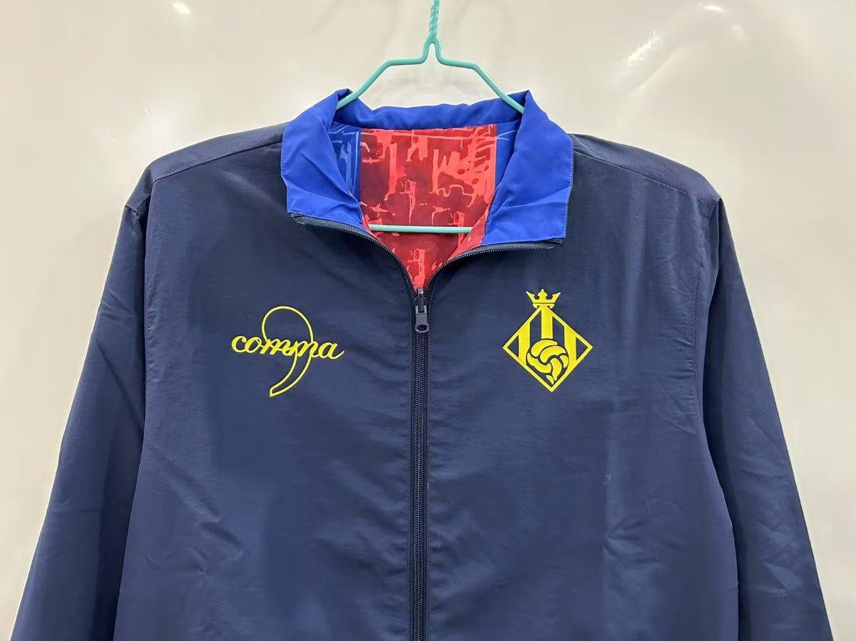 25/26 Barcelona Comma Football Reversible Windbreaker